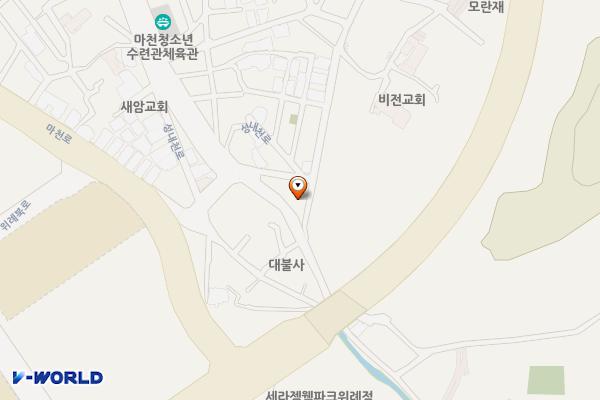 산성 공중화장실 위치 지도 — 서울특별시 송파구 마천동 277-30