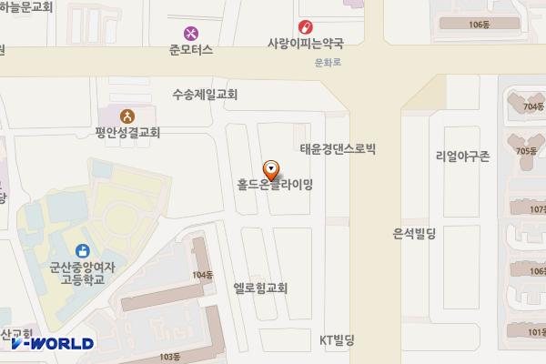 수송동 8 위치 지도 — 전북특별자치도 군산시 축동 2길 39-4 (수송동 )