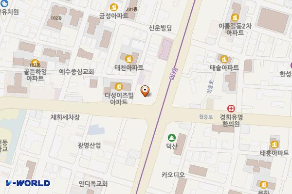 남해빌딩 위치 지도 — 서울특별시 강동구 양재대로 1517