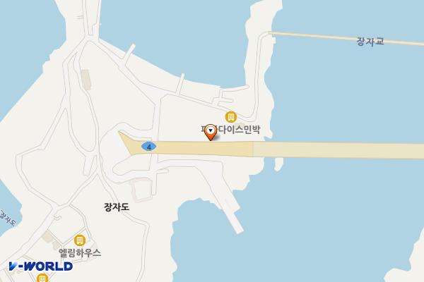 옥도면 장자1 위치 지도 — 전북특별자치도 군산시 옥도면 장자도리 57