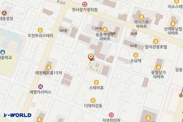 선린어린이공원 위치 지도 — 서울특별시 강동구 양재대로91길 59