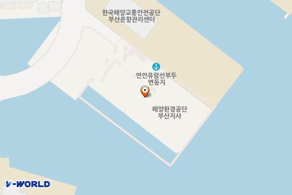 연안여객터미널(1층) 위치 지도 — 부산광역시 중구 충장대로 24