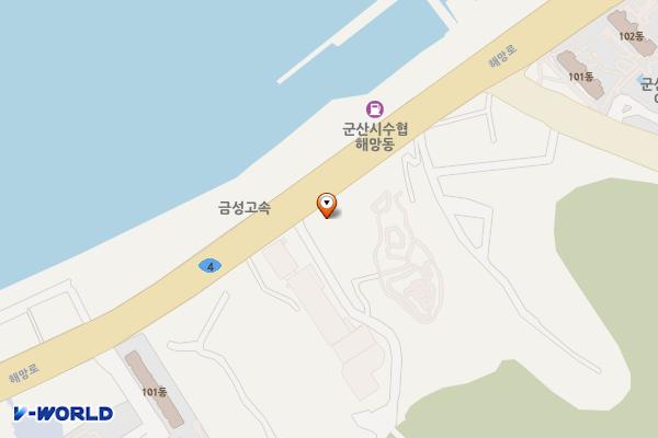 해신동 1 위치 지도 — 전북특별자치도 군산시 해망로 425-3 (해망동 )