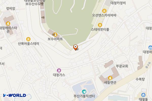 중구 종합사회복지관 위치 지도 — 부산광역시 중구 망양로 309