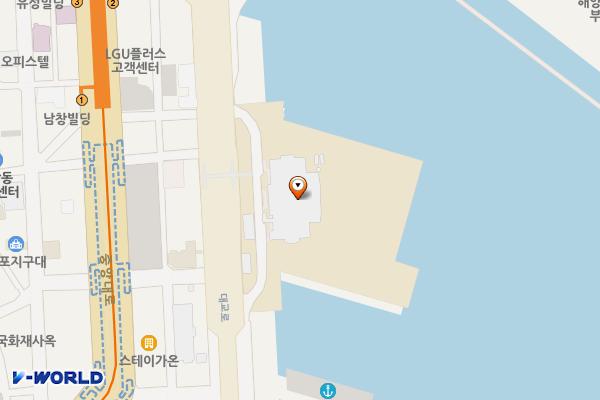 부산항만공사 위치 지도 — 부산광역시 중구 대교로 122