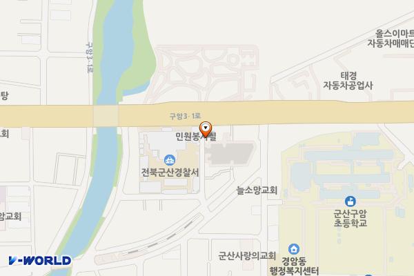 경암동 1 위치 지도 — 전북특별자치도 군산시 경포1길 3 (경암동 )
