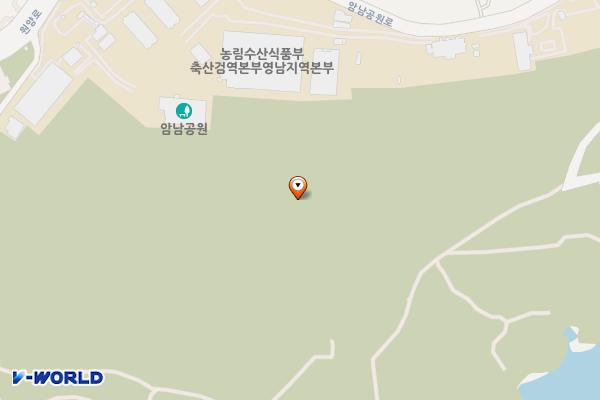 암남공원2호광장(다목적광장) 위치 지도 — 부산광역시 서구 암남동 산 193(케이블카 후문)