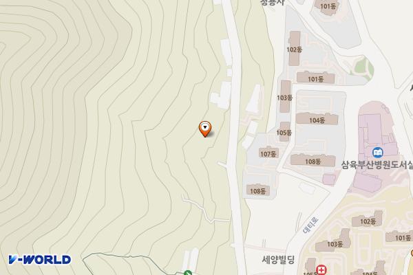 실버웰요양센터 화장실 위치 지도 — 부산광역시 서구 시약로 35 (서대신동3가, 실버웰)