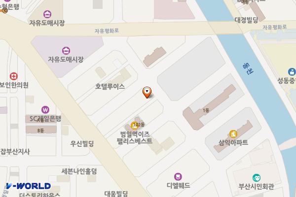 한국가스LPG충전소 위치 지도 — 부산광역시 동구 자성로133번길 39, 한국가스LPG충전소 (범일동)