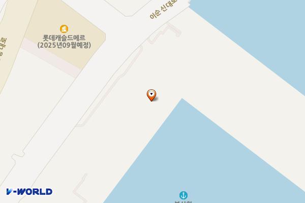 부산항국제여객터미널 2층 위치 지도 — 부산광역시 동구 충장대로 206, 부산항 국제여객터미널 1,2층 (초량동)
