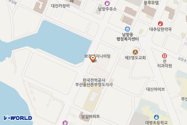 남항주유소 위치 지도 — 부산광역시 영도구 남항서로 96