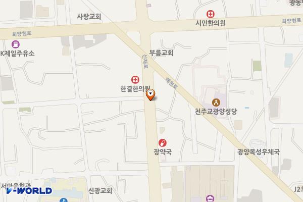 목성리 711-3 위치 지도 — 전남광주통합특별시 광양시 광양읍 목성리 711-3