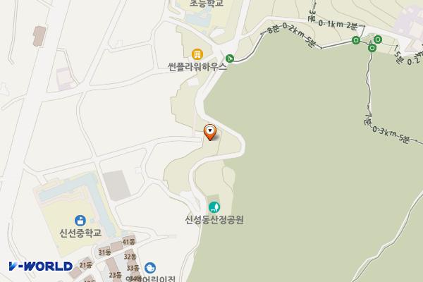 영도구종합사회복지관 위치 지도 — 부산광역시 영도구 산정길 138 (신선동3가)