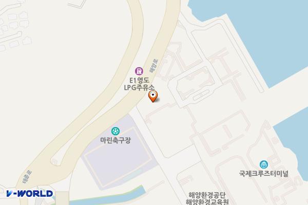 항만소방서 화장실 위치 지도 — 부산광역시 영도구 해양로 297