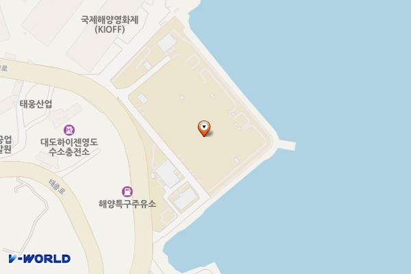영도 환경공원 옥외 화장실 위치 지도 — 부산광역시 영도구 해양로 259
