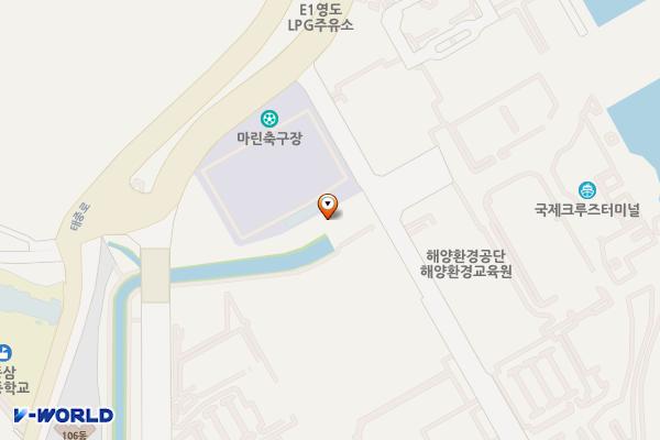부산복합문화공간 새모 업무지원동 지하 1층 위치 지도 — 부산광역시 영도구 해양로301번길 14, 부산복합문화공간 새모 (동삼동)