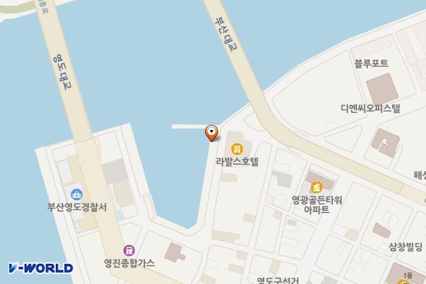 봉래동친수공간 위치 지도 — 부산광역시 영도구 봉래나루로 75