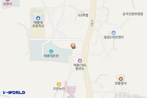 태종대온천주유소 위치 지도 — 부산광역시 영도구 태종로 806-1 (동삼동)