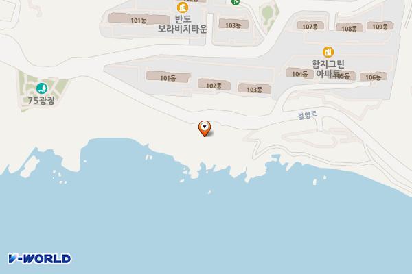 절영해안산책로7호 위치 지도 — 부산광역시 영도구 동삼동 산 71-4