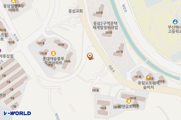 태종아리랑 위치 지도 — 부산광역시 영도구 와치로 328(동삼동)