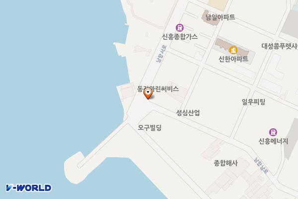 홍등대 위치 지도 — 부산광역시 영도구 남항서로 60