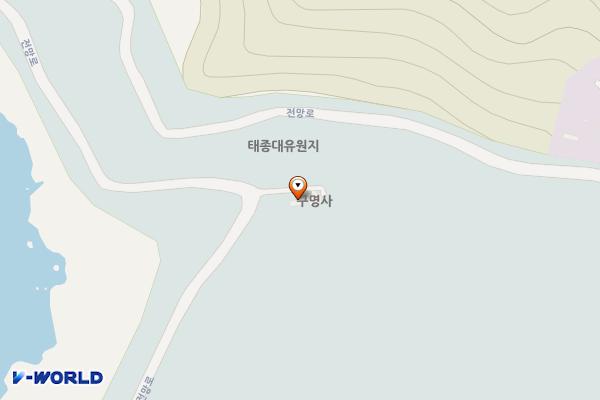 태종대유원지 제8호 공중화장실(구명사) 위치 지도 — 부산광역시 영도구 전망로 316