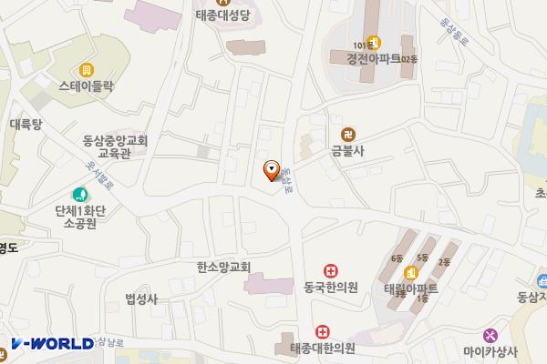 동삼동새마을금고(본점) 위치 지도 — 부산광역시 영도구 동삼로 65-1(동삼동)