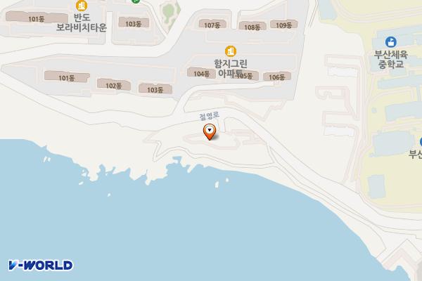 75광장 위치 지도 — 부산광역시 영도구 절영로 371