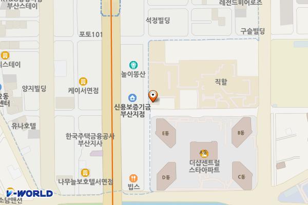 X모텔 위치 지도 — 부산광역시 부산진구 신천대로50번길 34, X모텔 (부전동)