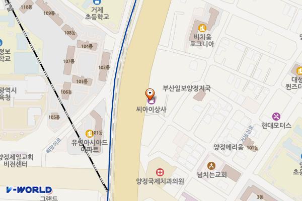 남부산고속주유소 위치 지도 — 부산광역시 부산진구 거제대로 84 (양정동)