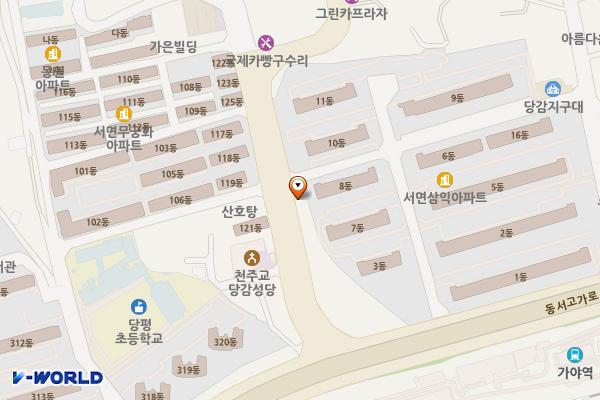 당감종합사회복지관 위치 지도 — 부산광역시 부산진구 당감서로 16, 당감종합사회복지관 (당감동)