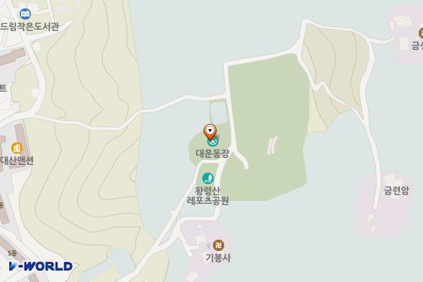 황령산레포츠공원(관리실) 위치 지도 — 부산광역시 부산진구 진남로328번길99
