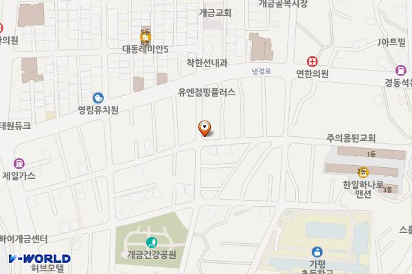 개금다락방 위치 지도 — 부산광역시 부산진구 복지로 41번길 53