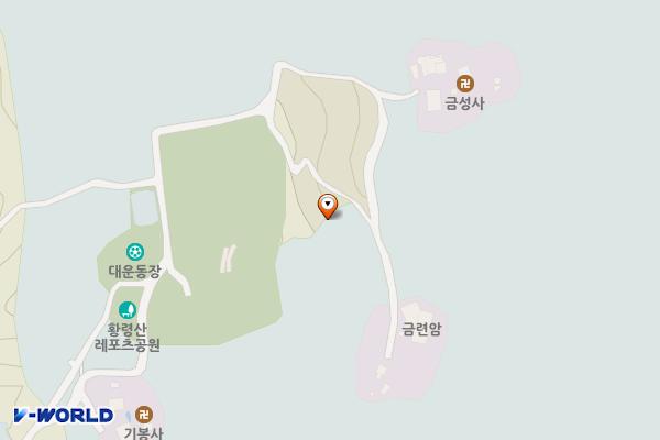 황령산 금성사 위치 지도 — 부산광역시 부산진구 전포동 산29-1