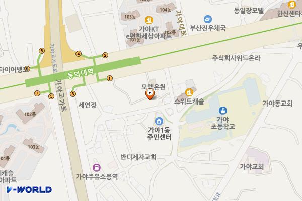 가얏골건강문화센터 위치 지도 — 부산광역시 부산진구 가야대로572번가길 8