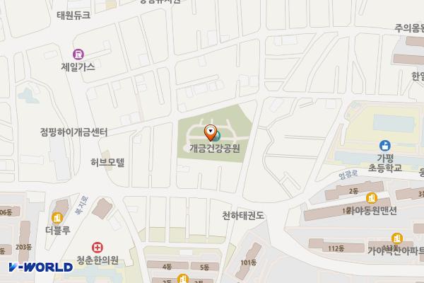 개금1배수지 위치 지도 — 부산광역시 부산진구 복지로47번길 30 (개금동)