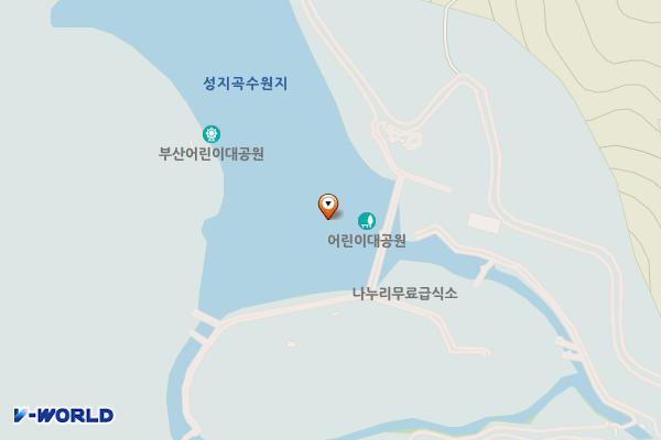 어린이대공원 제1호 위치 지도 — 부산광역시 부산진구 초읍동 43