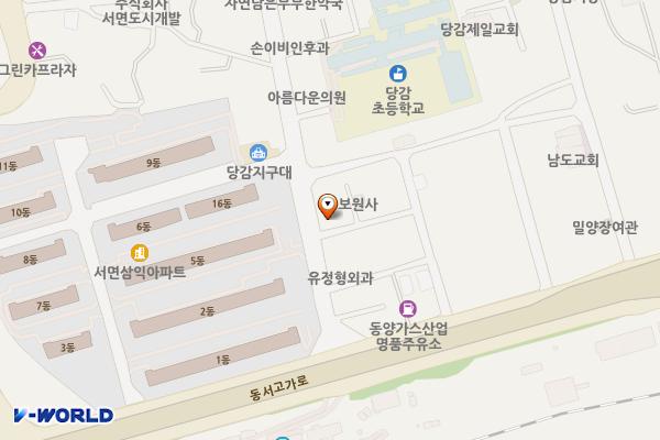 당감행복마루센터 위치 지도 — 부산광역시 부산진구 당감로10번길3