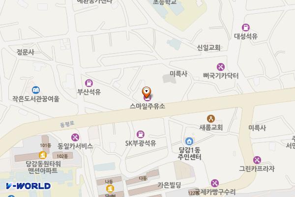 스마일주유소 위치 지도 — 부산광역시 부산진구 동평로 49
