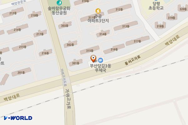 부산진구여성가족문화센터 2층 위치 지도 — 부산광역시 부산진구 백양대로 160