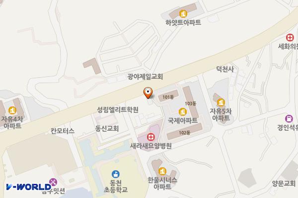 감만2동행정복지센터 위치 지도 — 부산광역시 남구 석포로 32-1