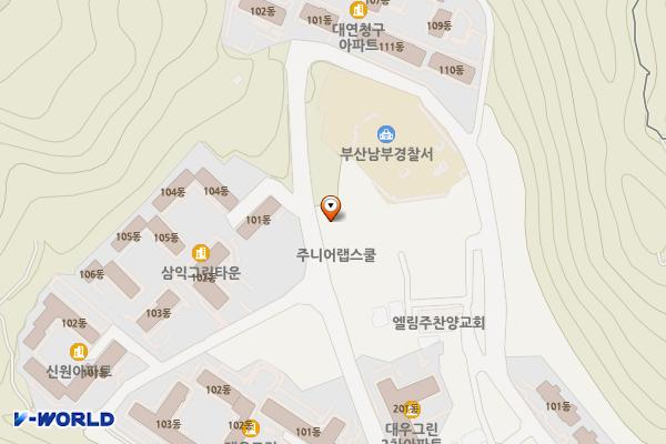 대동골문화센터 2층 위치 지도 — 부산광역시 남구 황령대로319번가길 147 (대연동)