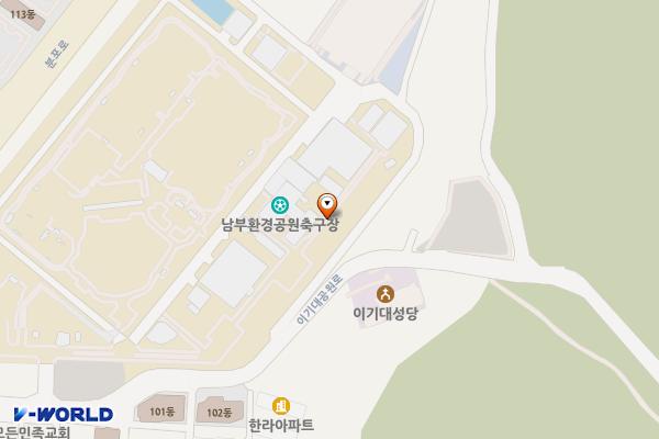 환경공단남부사업소공원중앙광장 위치 지도 — 부산광역시 남구 이기대공원로11