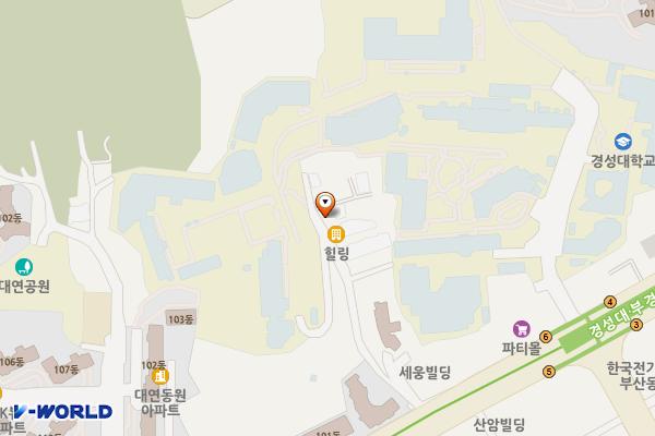 에저또 소극장 위치 지도 — 부산광역시 남구 수영로293번길 42, 지하1층 (대연동)