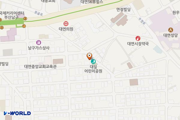 대연1치안센터 위치 지도 — 부산광역시 남구 유엔평화로13번길 63 (대연동, 대연치안센터)