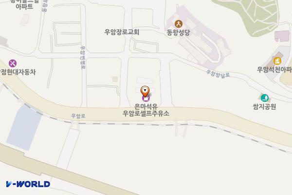 우암로셀프주유소 위치 지도 — 부산광역시 남구 우암로 232, 명성주유소 (우암동)