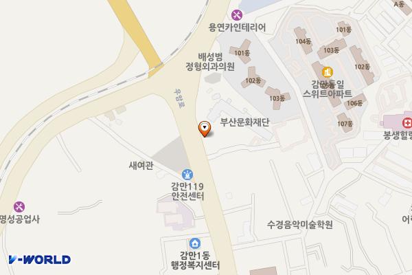 감만파출소 공중화장실 위치 지도 — 부산광역시 남구 우암로 86 (감만동, 감만파출소)