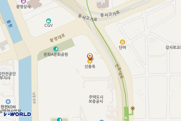 드림씨어터 2층 화장실 위치 지도 — 부산광역시 남구 전포대로 133 (문현동)