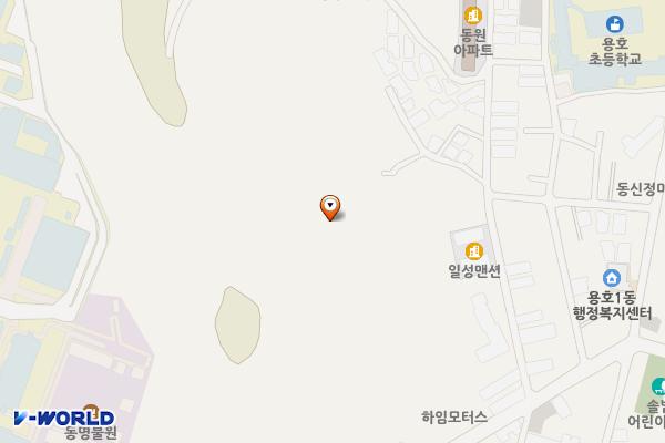 용호1동 체육공원 위치 지도 — 부산광역시 남구 동명로101번길 37-13 (용호동)