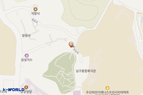 우암동 체육공원 위치 지도 — 부산광역시 남구 동제당로 250, 우암동 체육공원 공중화장실 (우암동)